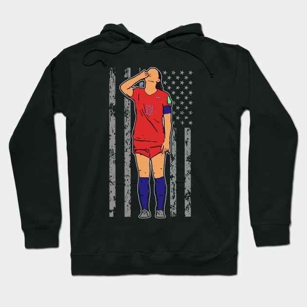 Alex Morgan Sipping Tea Hoodie by RichyTor